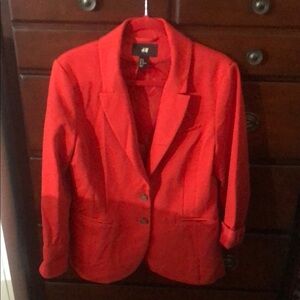 H&M Red Blazer